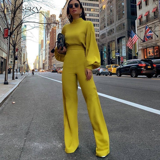 Lange mouwen dames jumpsuit - Sophie