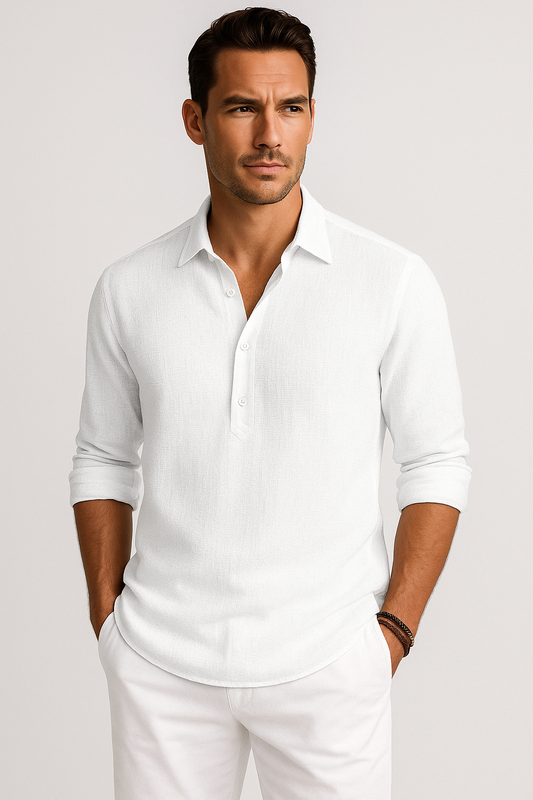 Linnen Casual Shirt voor Zomercomfort – Tyler