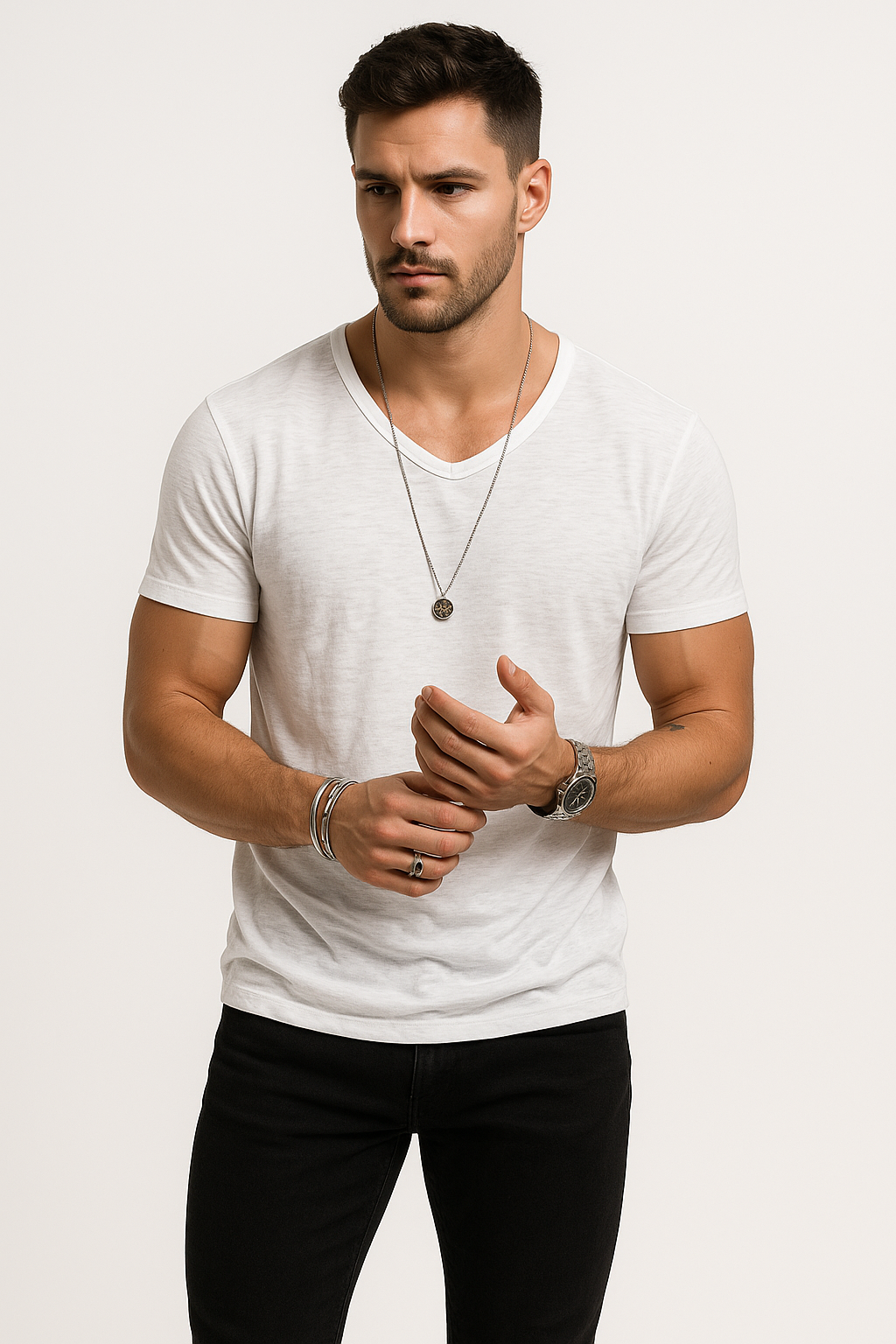 Zomer T-shirt heren ademend en comfortabel – Adrianus