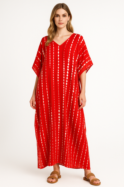Losse Zomerkaftan Jurk voor Vrouwen – Solenya