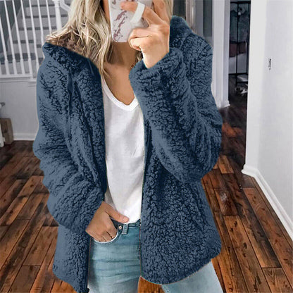 Warme en comfortabele teddy hoodie – Emma