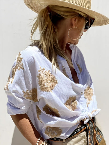 Stijlvolle Damesblouse Elegant Modern Design – Varelli