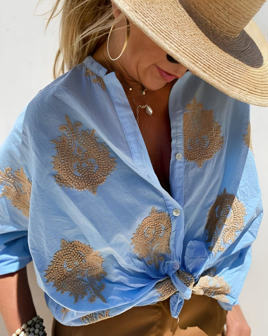 Stijlvolle Damesblouse Elegant Modern Design – Varelli