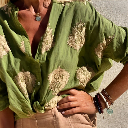 Stijlvolle Damesblouse Elegant Modern Design – Varelli