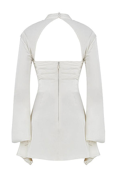 Gedrapeerde korsetjurk met elegante pasvorm – Estelle