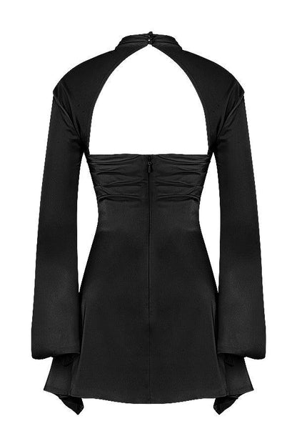 Gedrapeerde korsetjurk met elegante pasvorm – Estelle