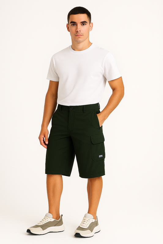 Schneldrogende cargo shorts voor heren met zakken – Thijmen