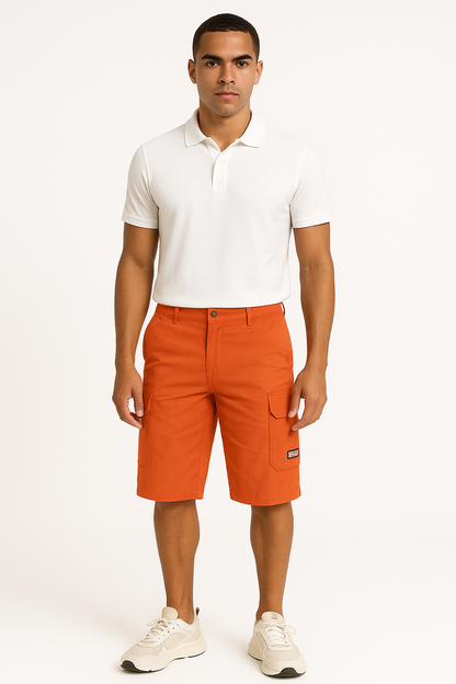 Schneldrogende cargo shorts voor heren met zakken – Thijmen