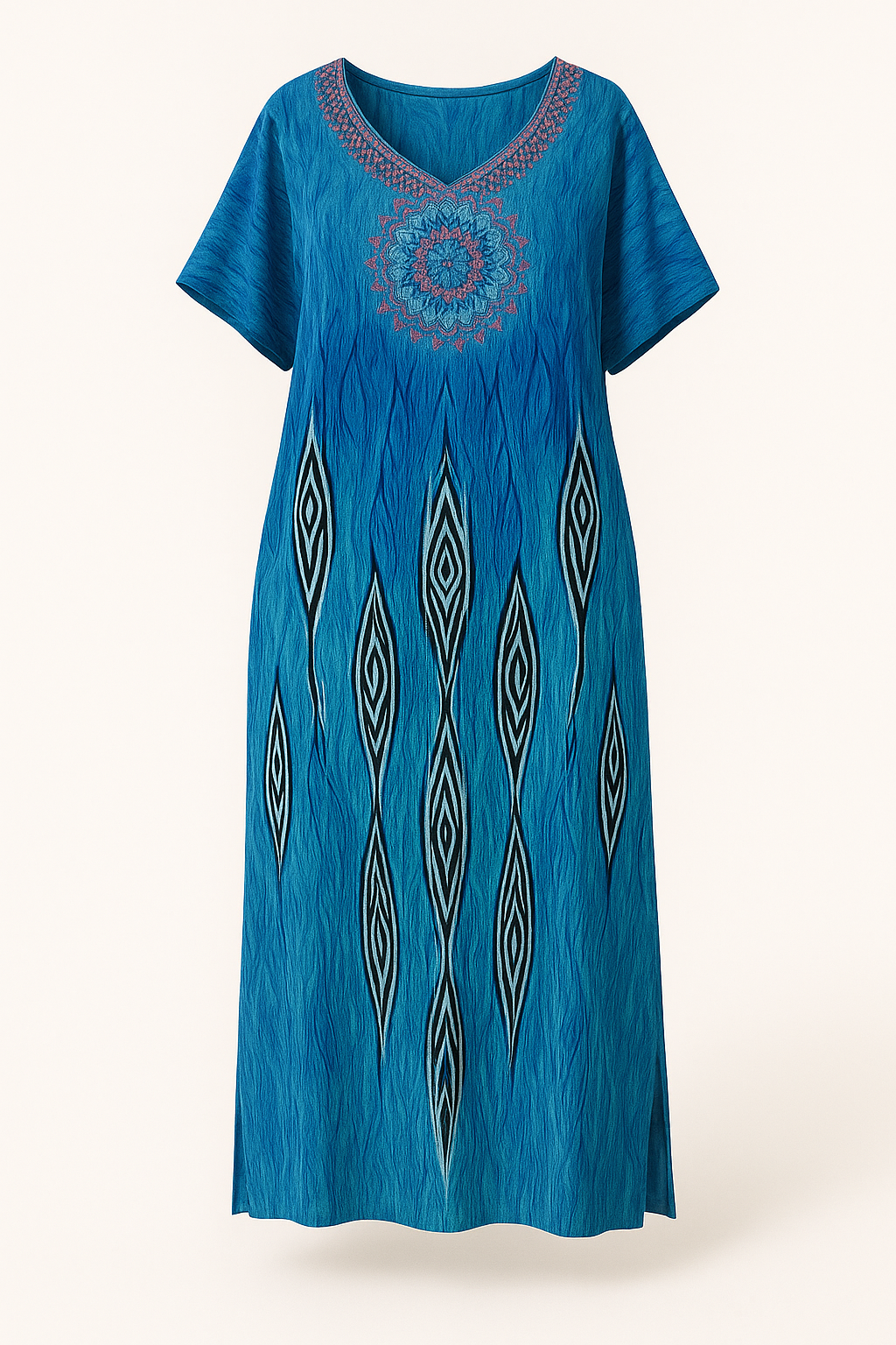 Stijlvolle Strandkaftan met Elegante Pasvorm – Solenya