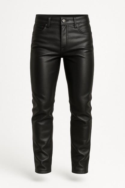 Leren Broek voor Herren– Casual, Comfortabel en Stijlvol – Abel