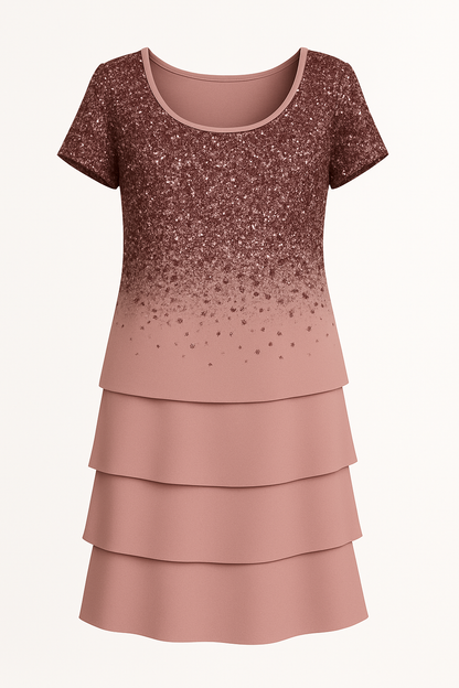 Bloemenprint maxi-jurk voor zomeravonden – Amélie