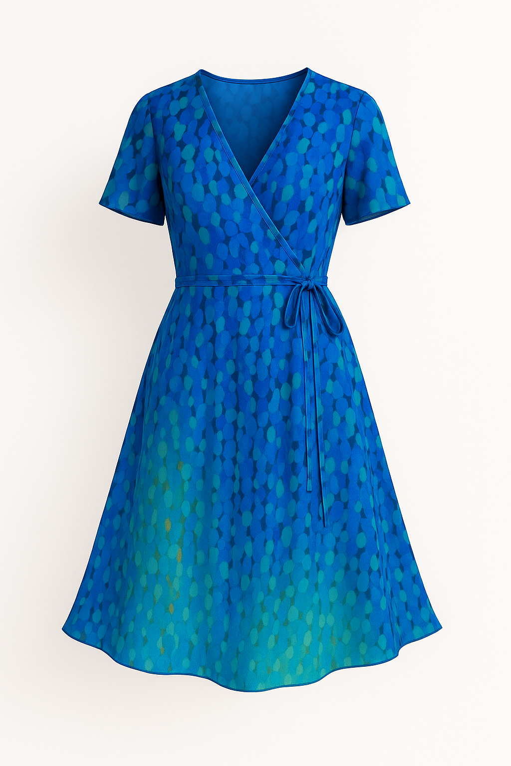 Boho zomerjurk met kleurverloop en comfort – Leanne