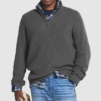 Heren Half Zip Trui voor Comfort en Stijl – Lars