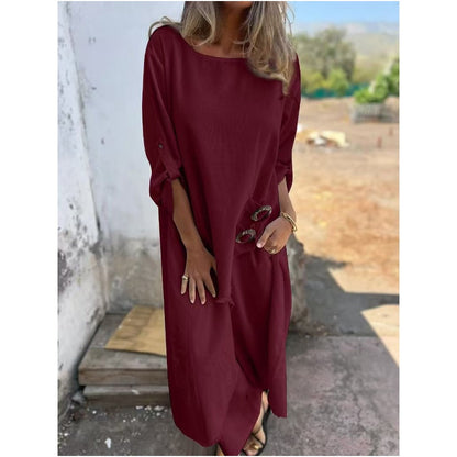 Tweedelige set met asymmetrische top en broek – Fiorella