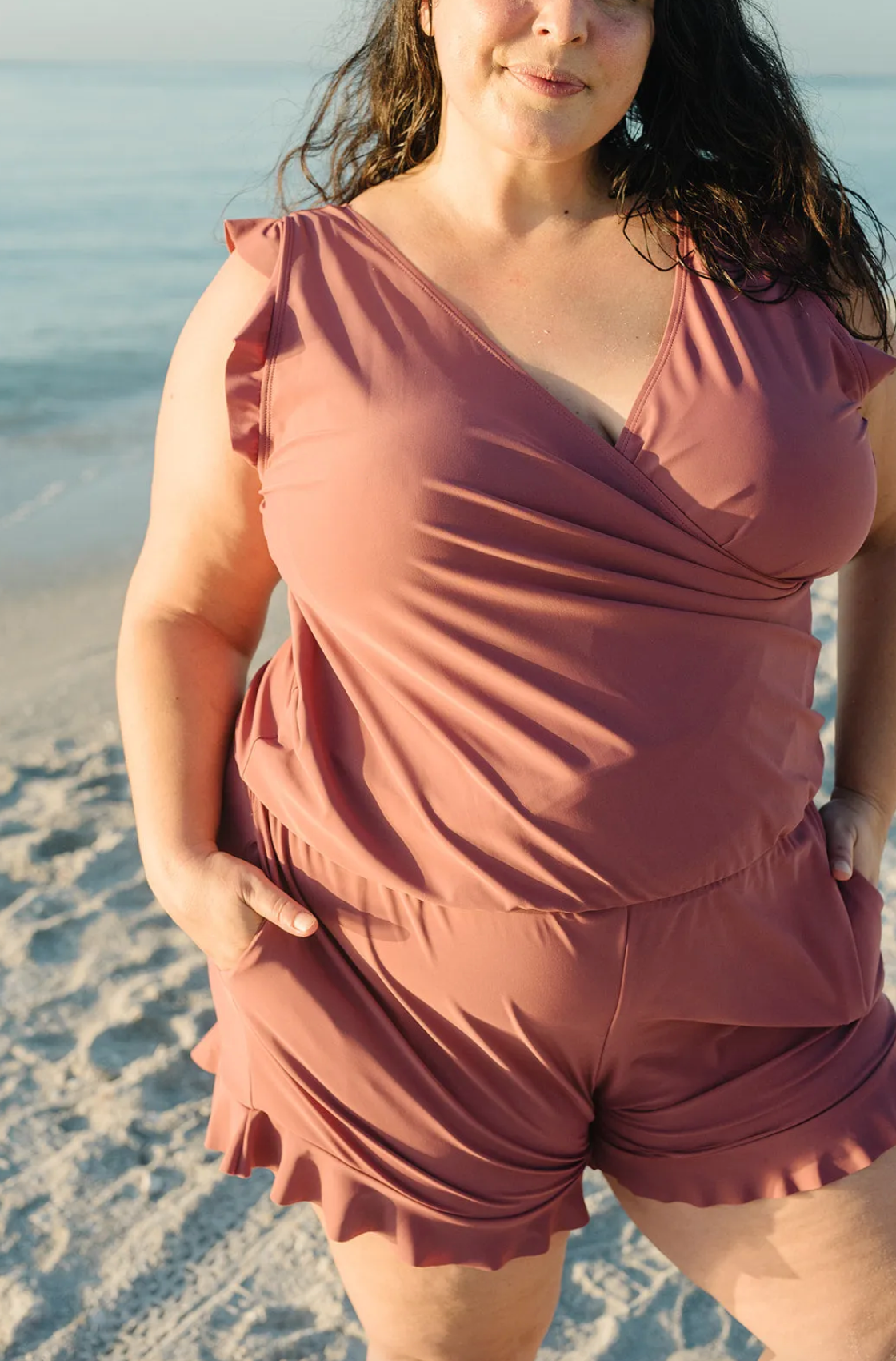 Sculpting badpak dames shapewear ondersteuning – Elenara