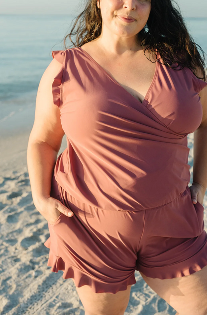 Sculpting badpak dames shapewear ondersteuning – Elenara