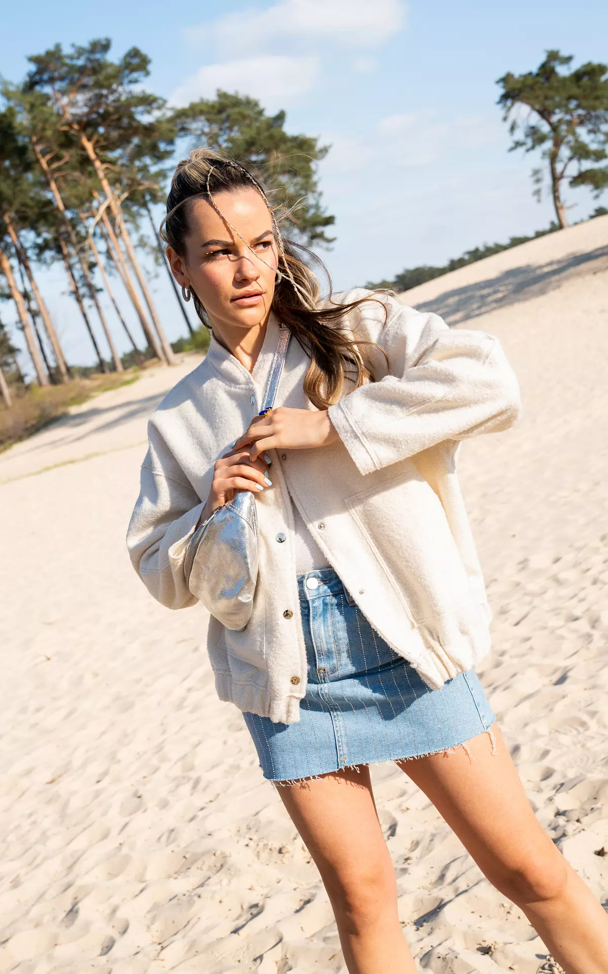 Casual knopjasje voor dames – Iris