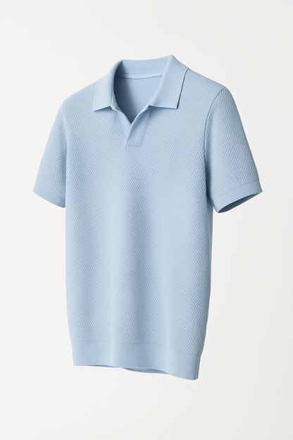 Casual Katoenen Polo T-shirt voor Dagelijks Comfort – Heinrich