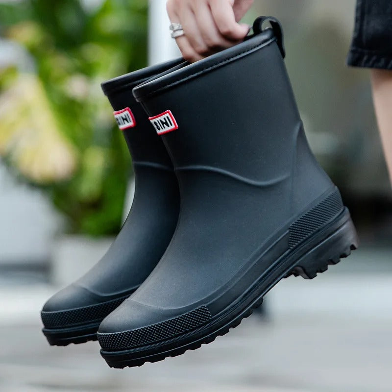 Waterdichte en Comfortabele Halflange Regenlaarzen voor Vrouwen – Elise