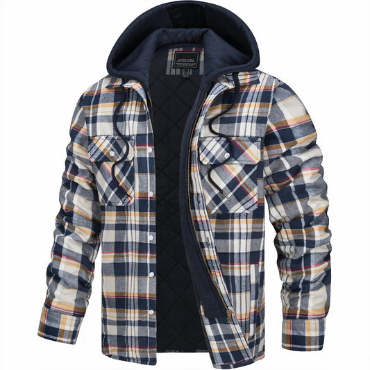 Waterafstotende herfstjas voor heren met moderne details - Harrison