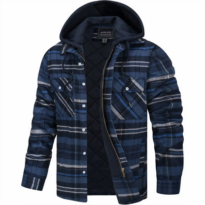 Waterafstotende herfstjas voor heren met moderne details - Harrison