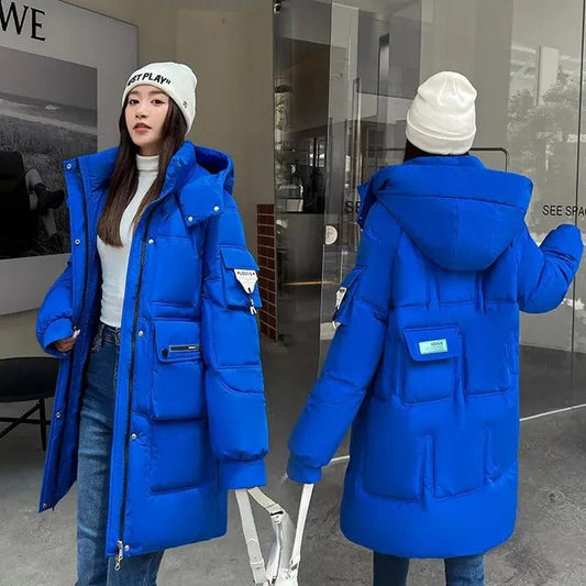 Warme winterparka voor dames met verstelbare capuchon – Nina