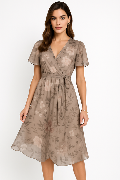 Boho zomerjurk met kleurverloop en comfort – Leanne