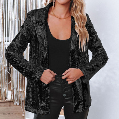 Blazer Met Glitteraccenten – Mila