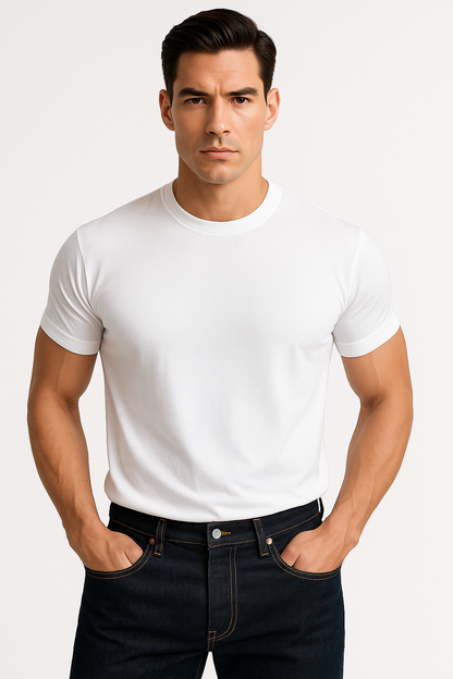 Spier-T-shirt voor heren, ademend, strak en stijlvol – Coen