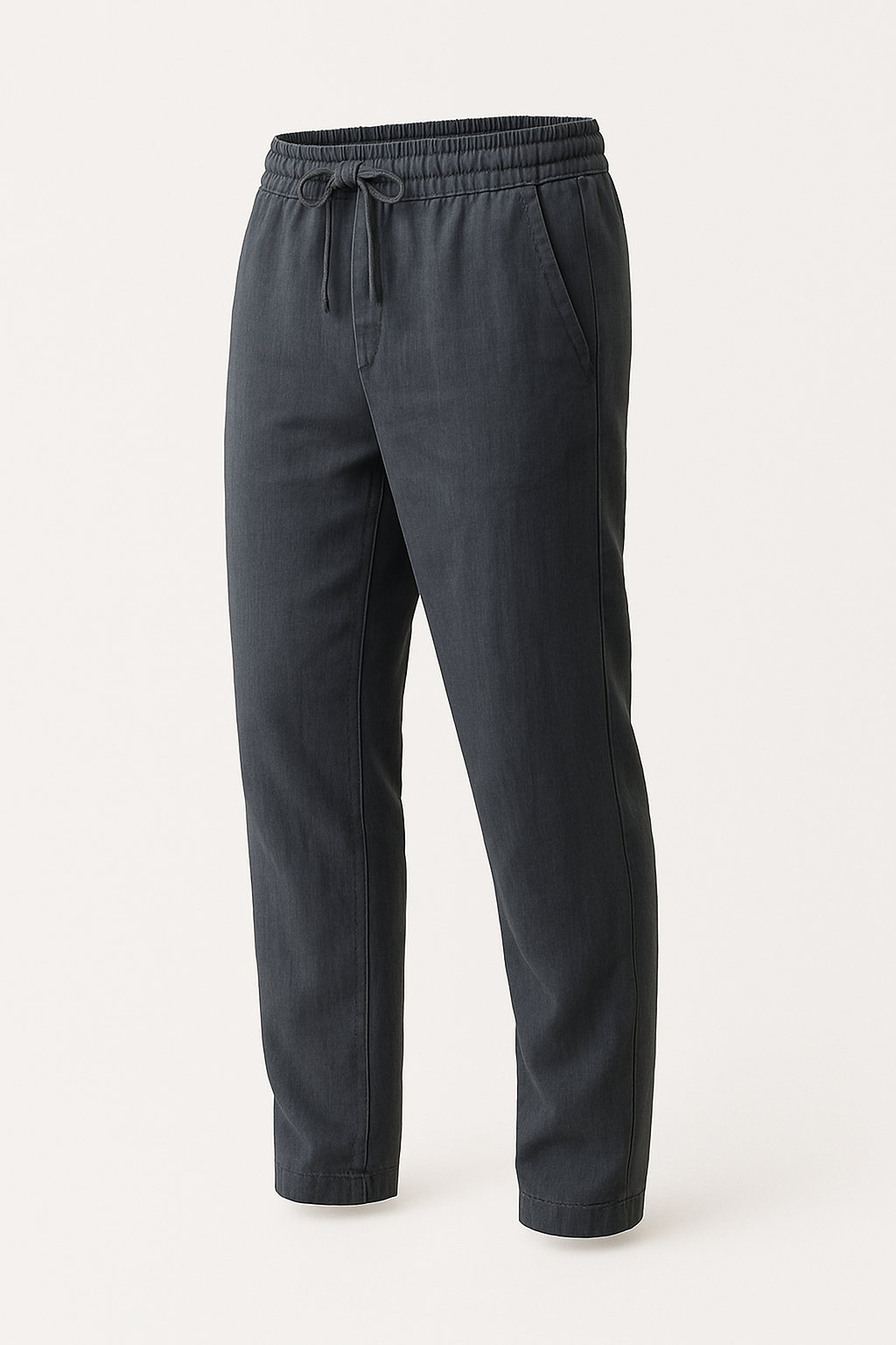 Linnen herenbroek met elastische taille voor zomercomfort – Joris