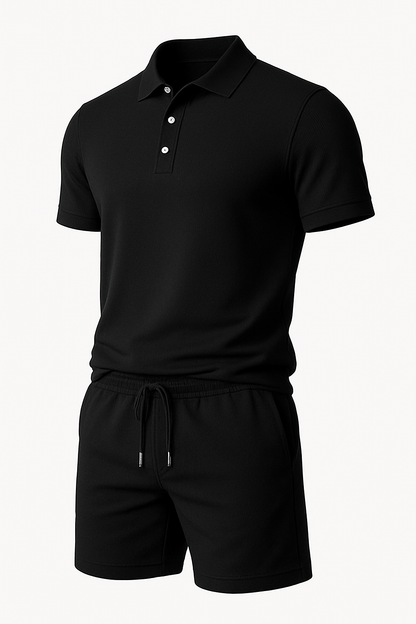 Heren polo shirts zomer sport casual effen – Siem