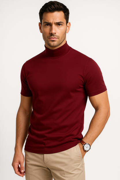 Licht ademend heren T-shirt voor warme dagen –Abel