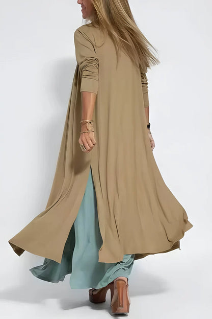 Lange dames jurk elegant ademend flatterend – Lyvazza