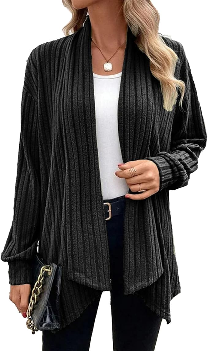 Zachte dames cardigan voor elke gelegenheid – Elvora