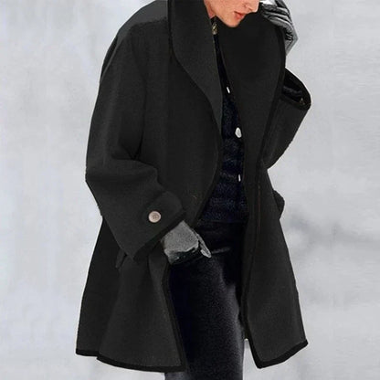 Warme Winterjas met Elegante Dubbele Knopenrij – Anna