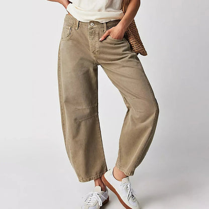 Hoge Taille Jeans Dames Comfort Stretch Fit – Revana